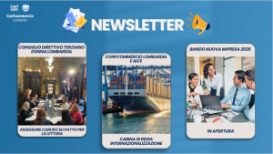 È ONLINE IL NUOVO NUMERO DELLA NEWSLETTER SETTIMANALE DI CONFCOMMERCIO LOMBARDIA